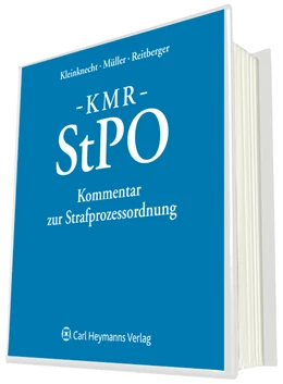 Abbildung von von Heintschel-Heinegg / Bockemühl (Hrsg.) | KMR - StPO | 1. Auflage | 2022 | beck-shop.de