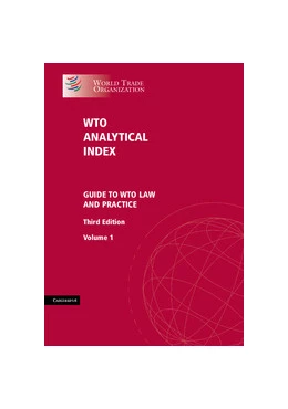 Abbildung von WTO Analytical Index 2 Volume Set | 3. Auflage | 2012 | beck-shop.de