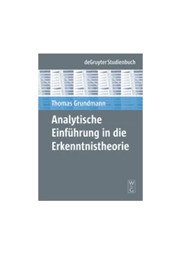 Abbildung von Grundmann | Analytische Einführung in die Erkenntnistheorie | 1. Auflage | 2008 | beck-shop.de