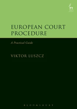 Abbildung von Luszcz / Zatschler | European Court Procedure | 1. Auflage | 2020 | beck-shop.de