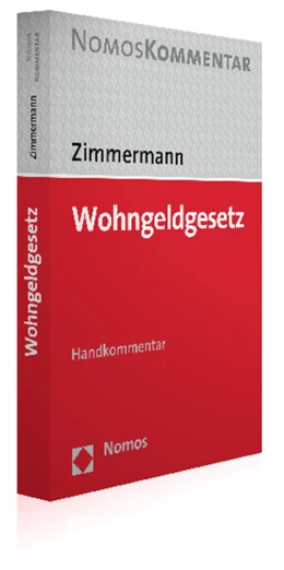 Abbildung von Zimmermann (Hrsg.) | Wohngeldgesetz | 1. Auflage | 2014 | beck-shop.de