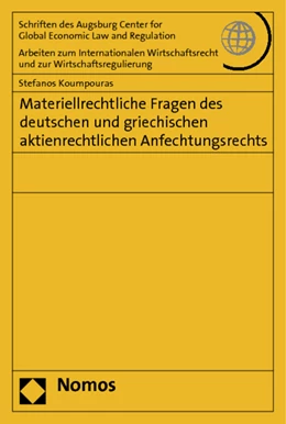 Abbildung von Koumpouras | Materiellrechtliche Fragen des deutschen und griechischen aktienrechtlichen Anfechtungsrechts | 1. Auflage | 2012 | 48 | beck-shop.de