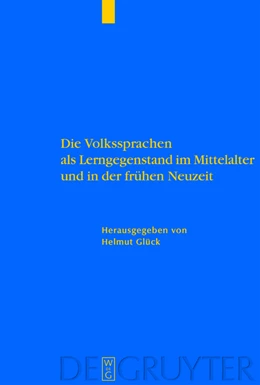 Abbildung von Glück | Die Volkssprachen als Lerngegenstand im Mittelalter und in der frühen Neuzeit | 1. Auflage | 2008 | beck-shop.de