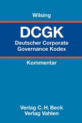 Abbildung von Wilsing | Deutscher Corporate Governance Kodex: DCGK | 2012 | beck-shop.de