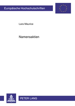 Abbildung von Maurice | Namensaktien | 1. Auflage | 2011 | 5245 | beck-shop.de