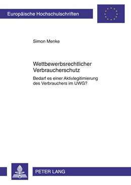 Abbildung von Menke | Wettbewerbsrechtlicher Verbraucherschutz | 1. Auflage | 2011 | 5267 | beck-shop.de