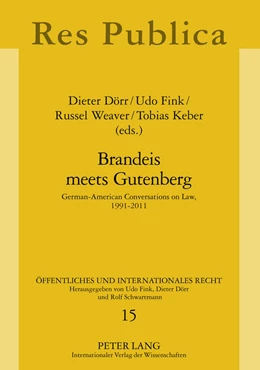 Abbildung von Keber / Weaver | Brandeis meets Gutenberg | 1. Auflage | 2012 | beck-shop.de