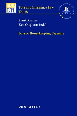 Abbildung von Karner / Oliphant | Loss of Housekeeping Capacity | 1. Auflage | 2012 | beck-shop.de