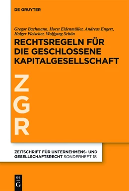Abbildung von Bachmann / Eidenmüller | Prinzipien der geschlossenen Kapitalgesellschaft in Europa | 1. Auflage | 2012 | beck-shop.de