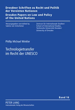 Abbildung von Winkler | Technologietransfer im Recht der UNESCO | 1. Auflage | 2012 | beck-shop.de
