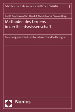 Abbildung von Brockmann / Dietrich | Methoden des Lernens in der Rechtswissenschaft | 1. Auflage | 2012 | 3 | beck-shop.de