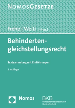 Abbildung von Frehe / Welti (Hrsg.) | Behindertengleichstellungsrecht | 2. Auflage | 2012 | beck-shop.de