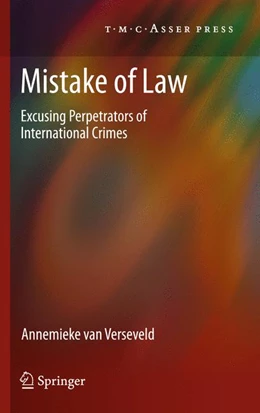 Abbildung von van Verseveld | Mistake of Law | 1. Auflage | 2012 | beck-shop.de