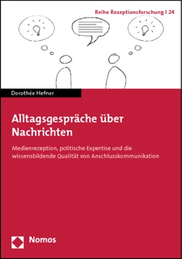 Abbildung von Hefner | Alltagsgespräche über Nachrichten | 1. Auflage | 2012 | 24 | beck-shop.de