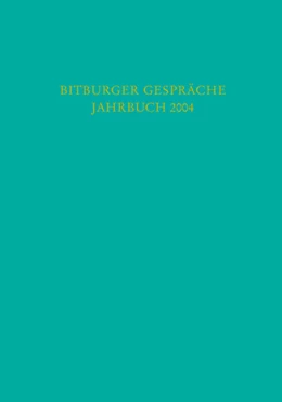 Abbildung von Bitburger Gespräche: Jahrbuch 2004 / I | 1. Auflage | 2004 | beck-shop.de