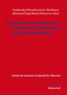 Abbildung von Fassbender / Wendehorst LL.M. | Paradigmen im internationalen Recht | 1. Auflage | 2012 | 45 | beck-shop.de