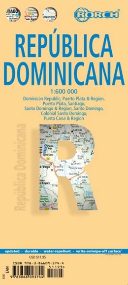 Abbildung von Dominican Republic / Republica Dominicana 1 : 600 000 | 1. Auflage | 2010 | beck-shop.de