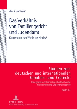 Abbildung von Sommer | Das Verhältnis von Familiengericht und Jugendamt | 1. Auflage | 2012 | 13 | beck-shop.de