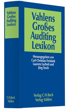 Abbildung von Freidank / Lachnit | Vahlens Großes Auditing Lexikon | 1. Auflage | 2007 | beck-shop.de