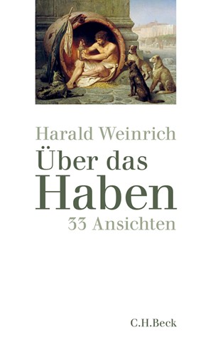 Cover: Harald Weinrich, Über das Haben