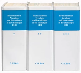 Abbildung von Rechtshandbuch Vermögen und Investitionen in der ehemaligen DDR: RVI | 75. Auflage | 2023 | beck-shop.de
