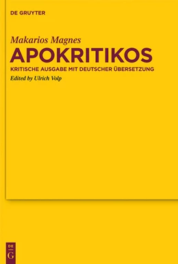 Abbildung von Makarios Magnes / Volp | Apokritikos | 1. Auflage | 2013 | 169 | beck-shop.de