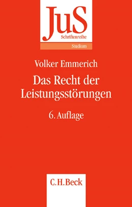 Abbildung von Emmerich | Das Recht der Leistungsstörungen | 6. Auflage | 2005 | Band 66 | beck-shop.de