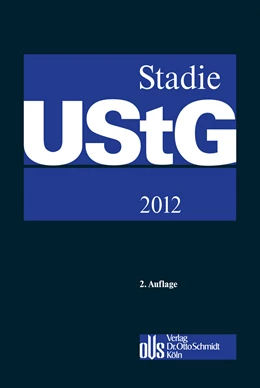 Abbildung von Stadie (Hrsg.) | Umsatzsteuergesetz : UStG | 2. Auflage | 2012 | beck-shop.de