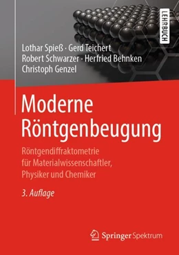 Abbildung von Spieß / Teichert | Moderne Röntgenbeugung | 3. Auflage | 2019 | beck-shop.de