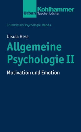 Abbildung von Hess | Allgemeine Psychologie II | 1. Auflage | 2017 | beck-shop.de