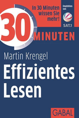 Abbildung von Krengel | 30 Minuten Effizientes Lesen | 1. Auflage | 2012 | 410 | beck-shop.de
