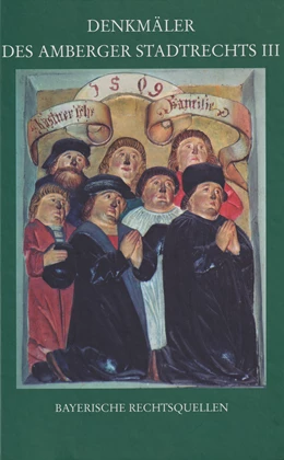 Abbildung von Laschinger, Johannes | Denkmäler des Amberger Stadtrechts Bd. 3: Privatrechtsurkunden von 1311-1389 | 1. Auflage | 2012 | Band 3/3 | beck-shop.de