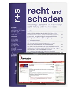 Abbildung von r+s • recht und schaden | 45. Auflage | 2023 | beck-shop.de