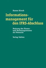 Abbildung von Kirsch | Informationsmanagement für den IFRS-Abschluss - Nutzung des Finanz- und Rechnungswesens als Potenzial | 2005 | beck-shop.de