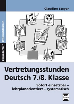 Abbildung von Steyer | Vertretungsstunden Deutsch 7./8. Klasse | 3. Auflage | 2018 | beck-shop.de