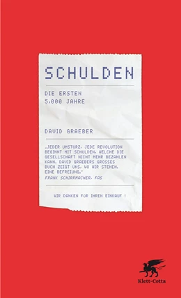 Abbildung von Graeber | Schulden | 1. Auflage | 2012 | beck-shop.de