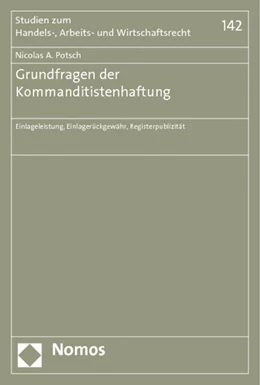 Abbildung von Potsch | Grundfragen der Kommanditistenhaftung | 1. Auflage | 2012 | 142 | beck-shop.de