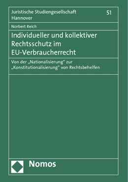 Abbildung von Reich | Individueller und kollektiver Rechtsschutz im EU-Verbraucherrecht | 1. Auflage | 2012 | 51 | beck-shop.de