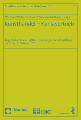 Abbildung von Dreier / Kemle | Kunsthandel - Kunstvertrieb | 1. Auflage | 2012 | 15 | beck-shop.de
