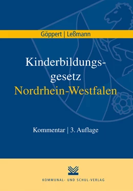 Abbildung von Göppert / Leßmann | Kinderbildungsgesetz Nordrhein-Westfalen | 3. Auflage | 2012 | beck-shop.de