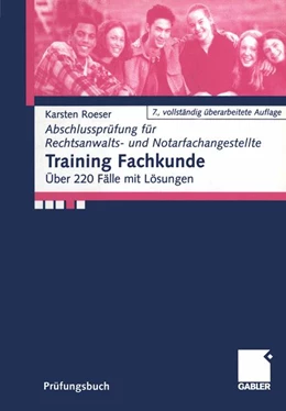 Abbildung von Roeser | Training Fachkunde | 7. Auflage | 2003 | beck-shop.de