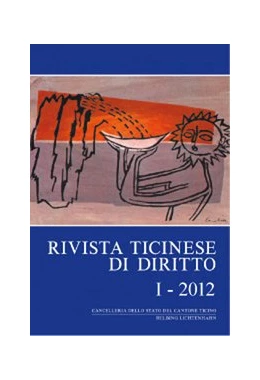 Abbildung von Rivista ticinese di diritto: RtiD: I - 2012 | 1. Auflage | 2012 | beck-shop.de