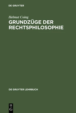 Abbildung von Coing | Grundzüge der Rechtsphilosophie | 4. Auflage | 1985 | beck-shop.de
