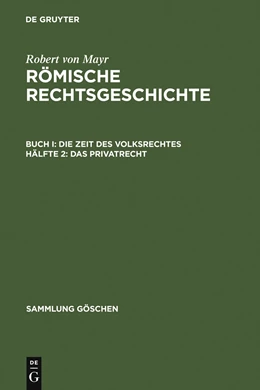 Abbildung von Mayr | Das Privatrecht | 1. Auflage | 1912 | 578 | beck-shop.de