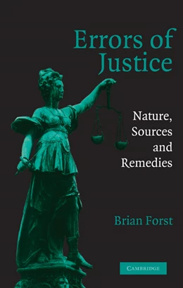 Abbildung von Forst | Errors of Justice | 1. Auflage | 2003 | beck-shop.de
