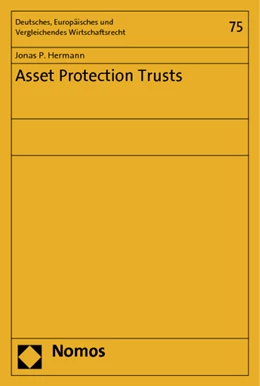 Abbildung von Hermann | Asset Protection Trusts | 1. Auflage | 2012 | 75 | beck-shop.de