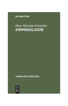 Abbildung von Schneider | Kriminologie | 2. Auflage | 1977 | 2804 | beck-shop.de
