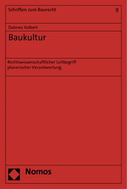 Abbildung von Volkert | Baukultur | 1. Auflage | 2012 | 9 | beck-shop.de