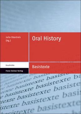 Abbildung von Obertreis | Oral History | 1. Auflage | 2012 | 8 | beck-shop.de