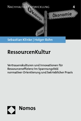 Abbildung von Klinke / Rohn | RessourcenKultur | 1. Auflage | 2013 | 4 | beck-shop.de
